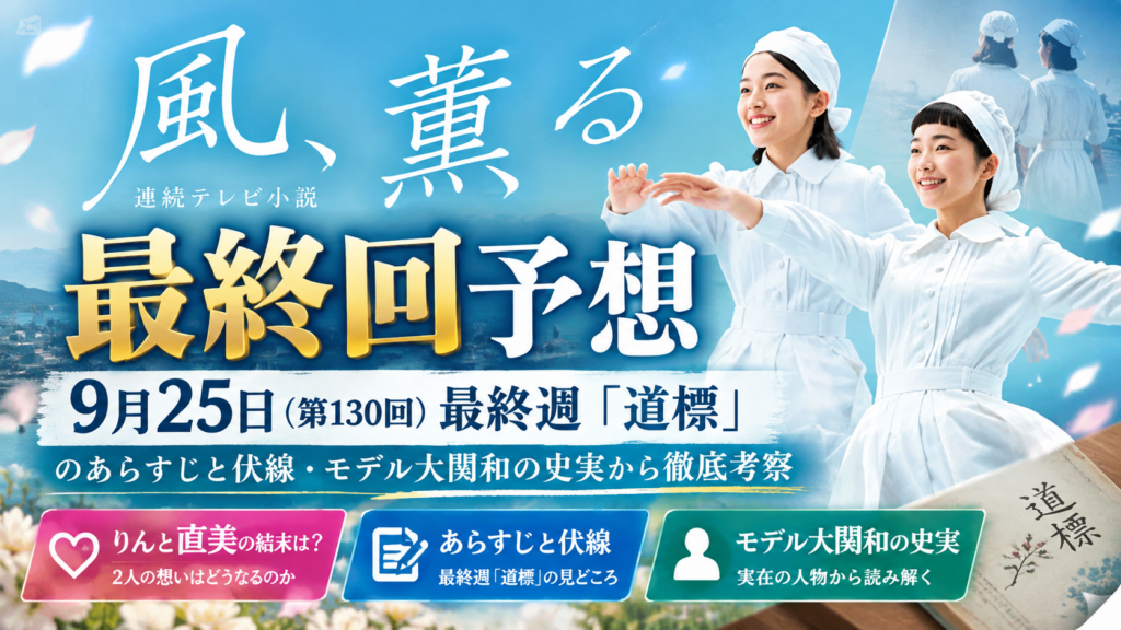 【風、薫る】最終回予想