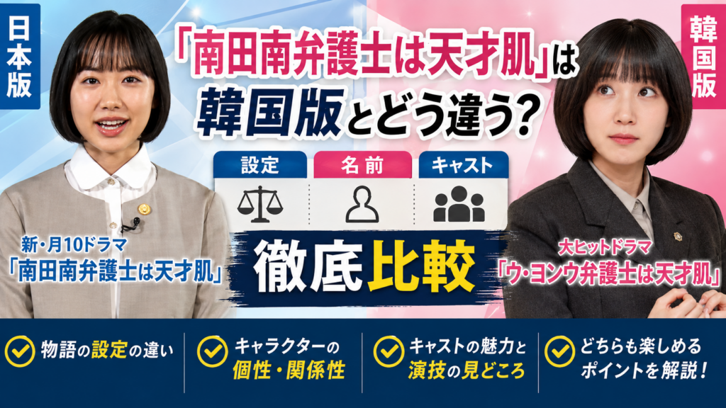 南田南弁護士は天才肌キャスト