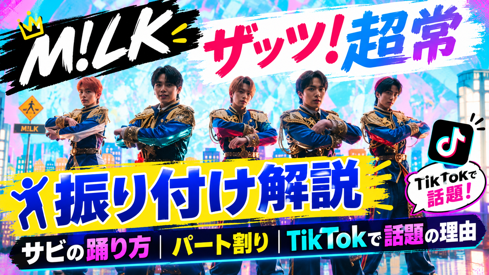 M!LKの振り付け解説