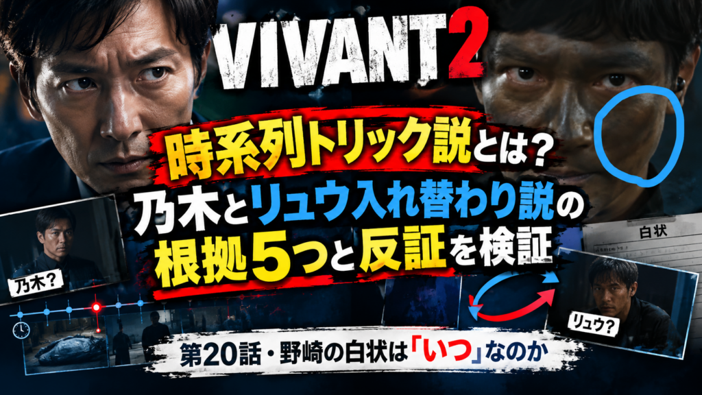 VIVANT2時系列トリック説