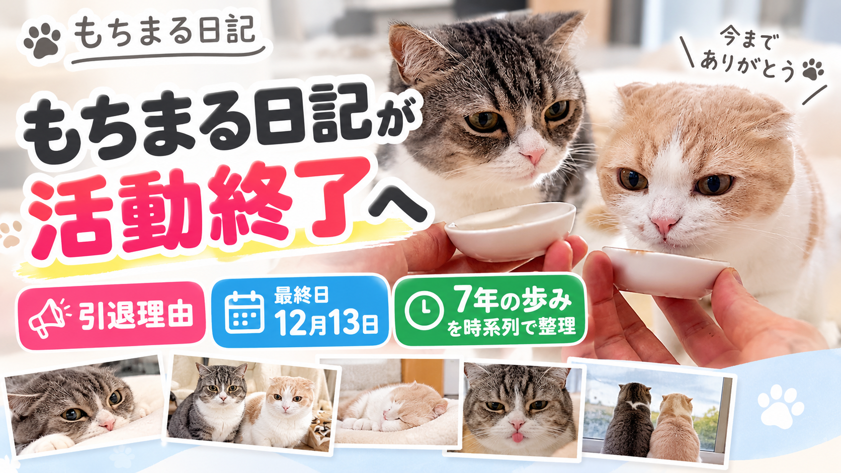 もちまる日記 活動終了